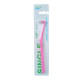 Healthy Smile Tuft Medium 6 мм монопучкова зубна щітка, Рожева